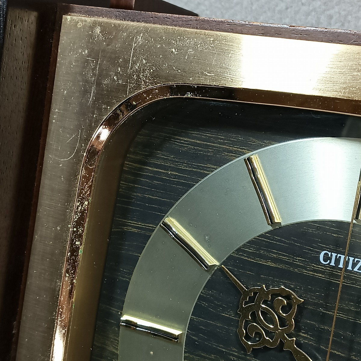 CITIZEN シチズン 置き時計 8RG216-0 リズム時計工業 レトロ CITIZEN シチズン 置き時計 8RG216-0 リズム時計工業 レトロ
