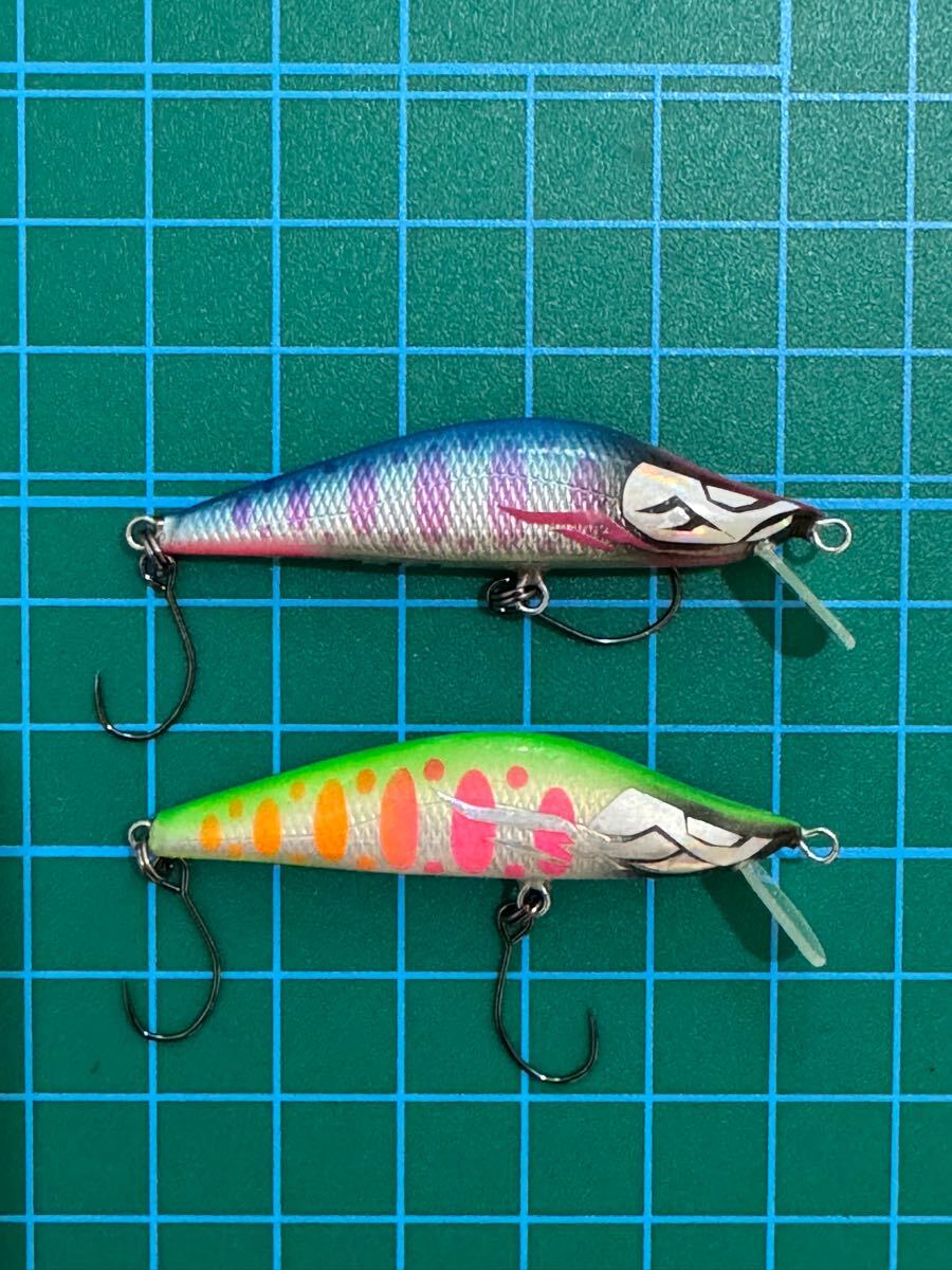 ハンドメイドミノー 渓流 バルサミノー フィッシング ハンドメイドミノー 渓流 バルサミノー フィッシング