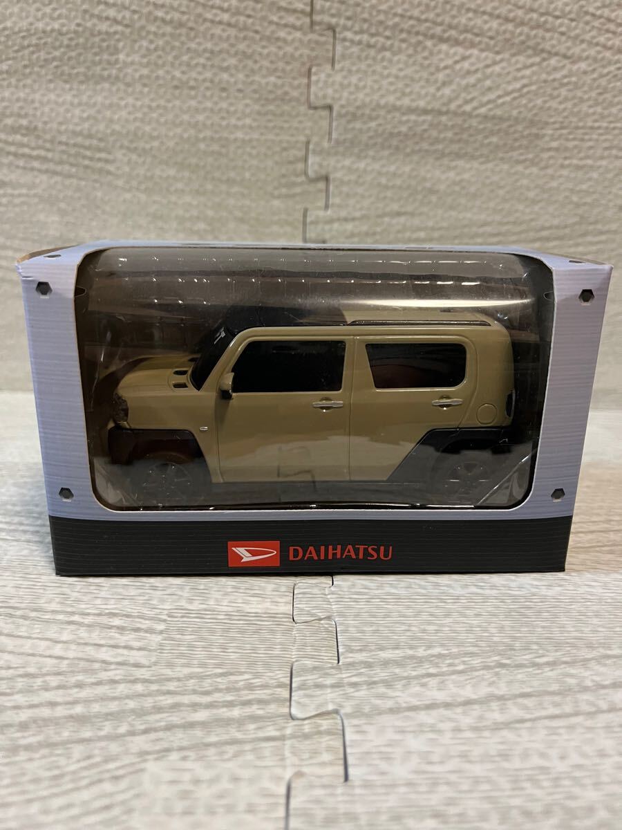 ダイハツ タフト TAFT ミニカー プルバックカー カラーサンプル 非売品 サンドベージュメタリック