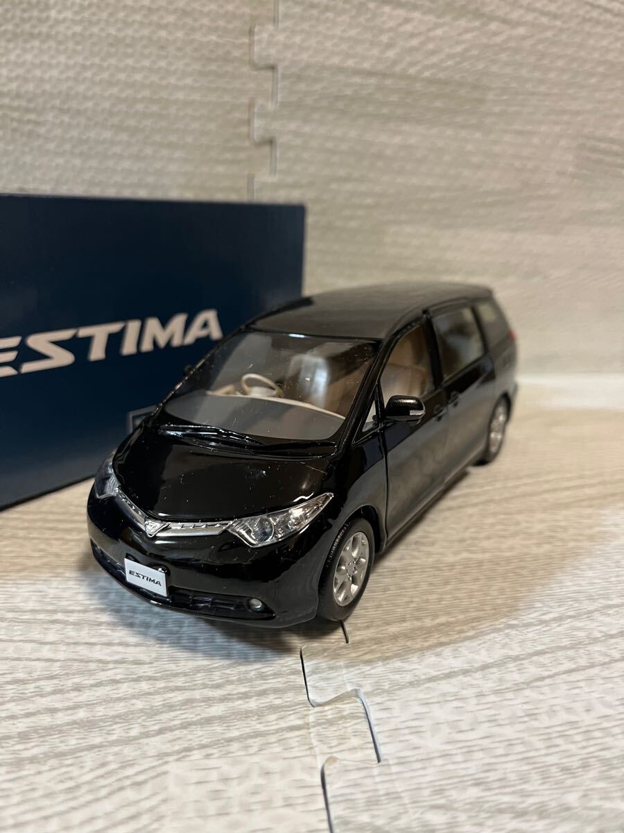1/30 トヨタ エスティマ ESTIMA 3代目 非売品 カラーサンプル ミニカー ブラック 改良後_画像1