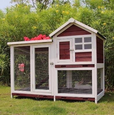 ニワトリ小屋 兎 ハト小屋 ペット別荘 ハウス ウサギ 小屋 木製 防雨 防腐 高品質 飼育 屋外 養殖 庭 掃除しやすい