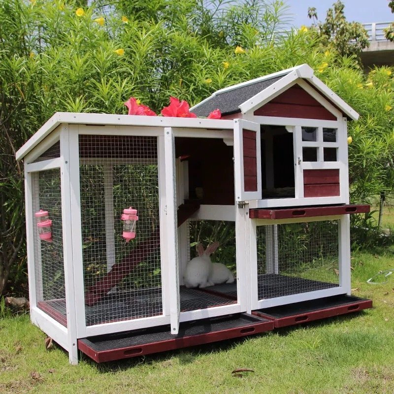 ニワトリ小屋 兎 ハト小屋 ペット別荘 ハウス ウサギ 小屋 木制 防雨 防腐 高品質(zhì) 飼育 屋外 養(yǎng)殖 庭 掃除しやすい