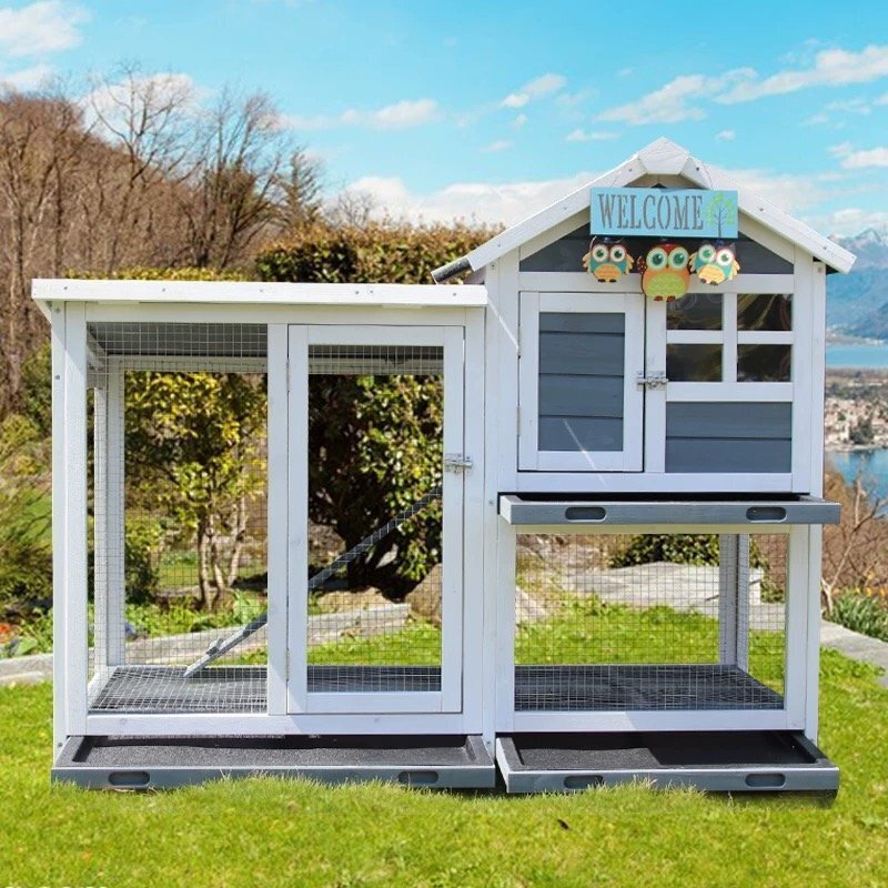 ニワトリ小屋 兎 ハト小屋 ペット別荘 ハウス ウサギ 小屋 木制 防雨 防腐 高品質(zhì) 飼育 屋外 養(yǎng)殖 庭 掃除しやすい