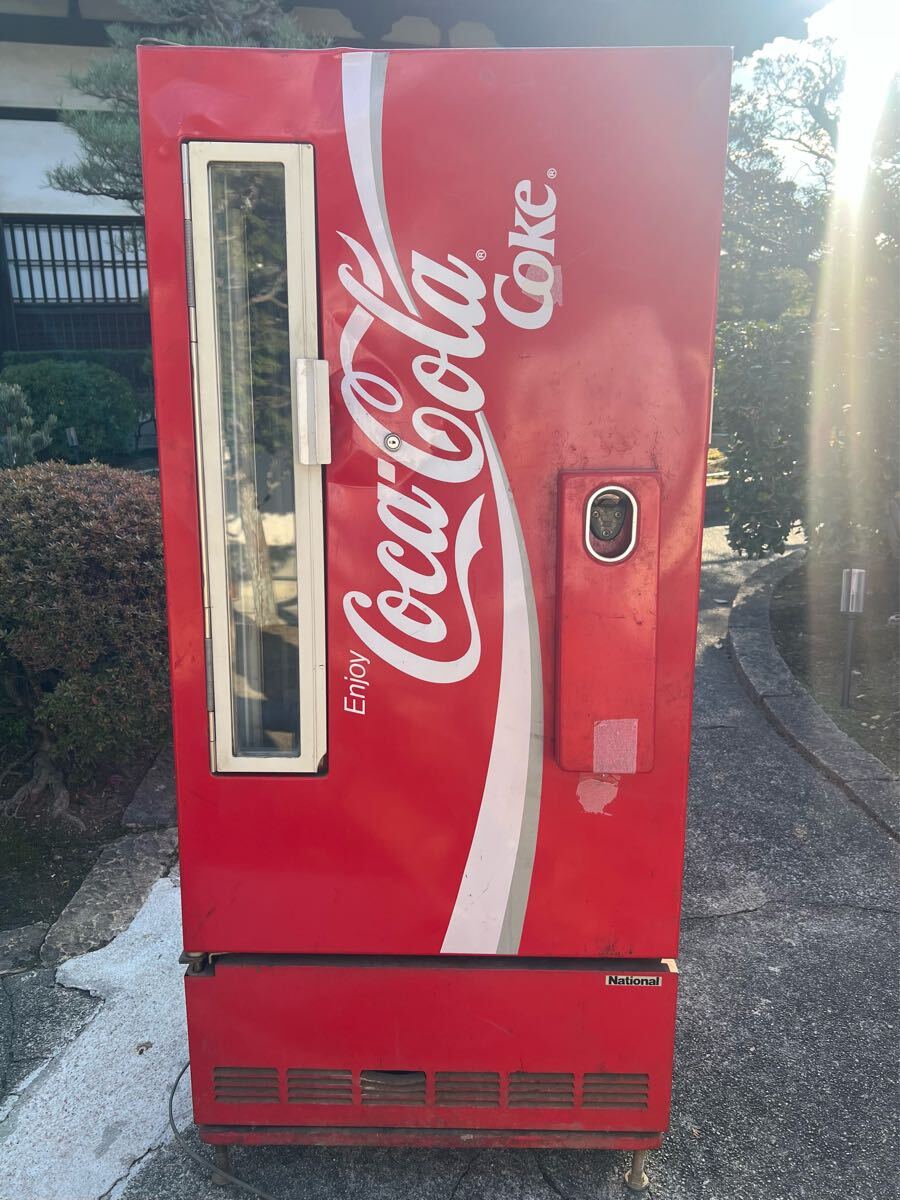 コカコーラ 冷蔵庫 NS-80ET 自動販売機 自販機 実働 coca cola コカコーラ 冷蔵庫 NS-80ET 自動販売機 自販機 実働 coca cola