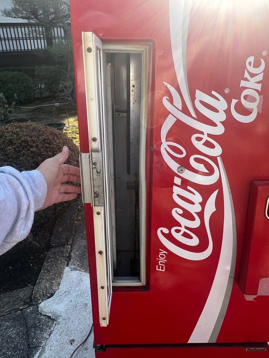 コカコーラ 冷蔵庫 NS-80ET 自動販売機 自販機 実働 coca cola コカコーラ 冷蔵庫 NS-80ET 自動販売機 自販機 実働 coca cola