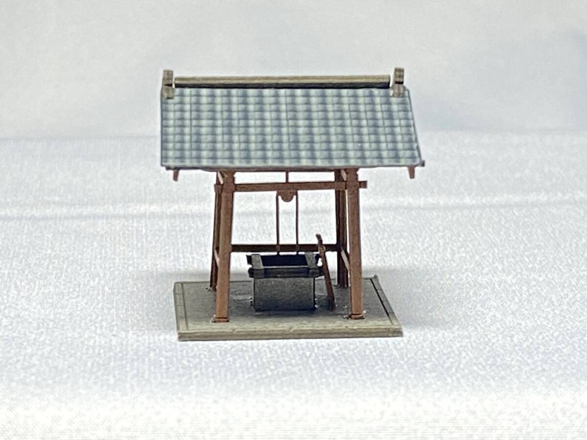 1/150【井戸】組み立て完成品 さんけい みにちゅあーと ジオラマ Nゲージ