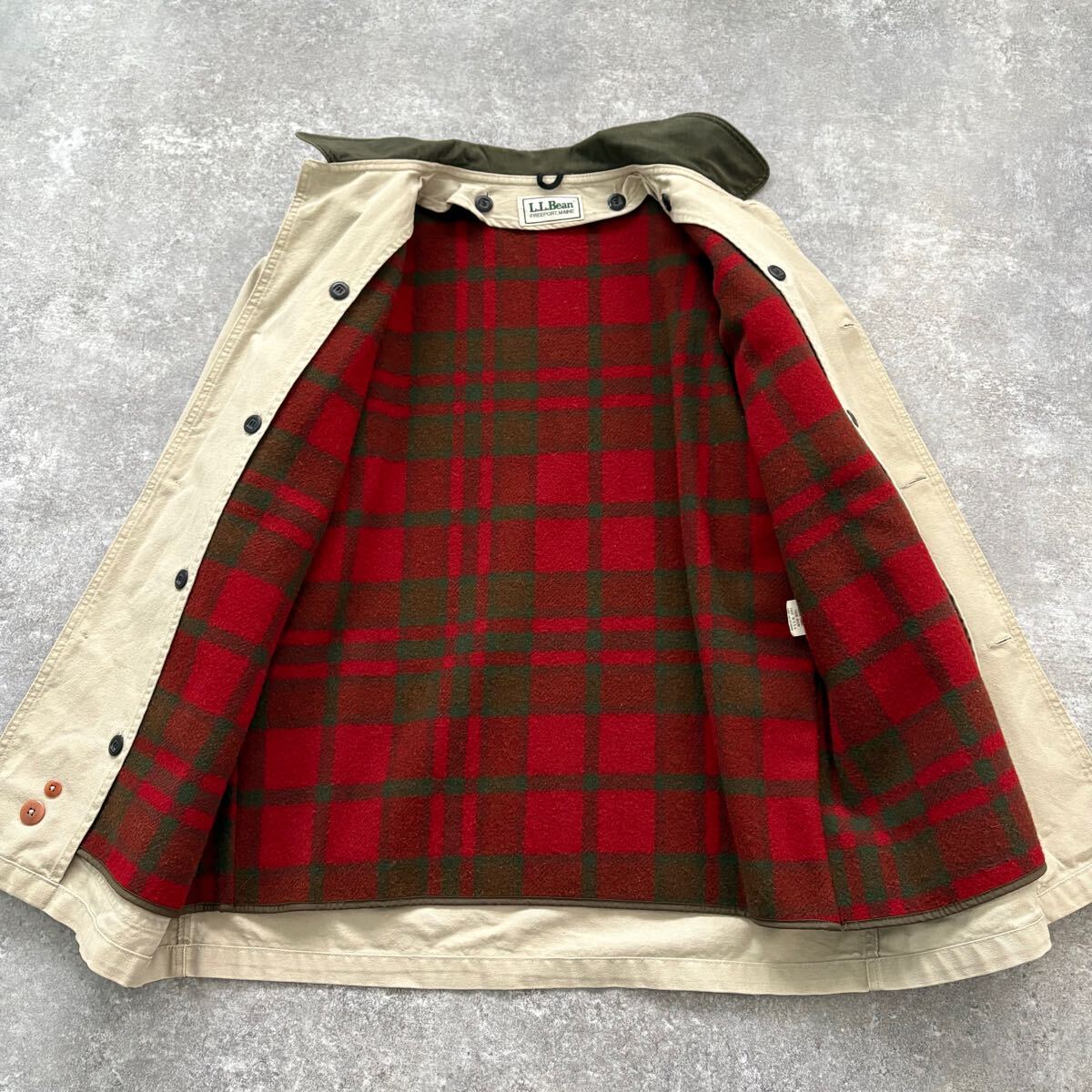 L L BEAN】エルエルビーン ハンティングジャケット カバーオール L L BEAN】エルエルビーン ハンティングジャケット カバーオール