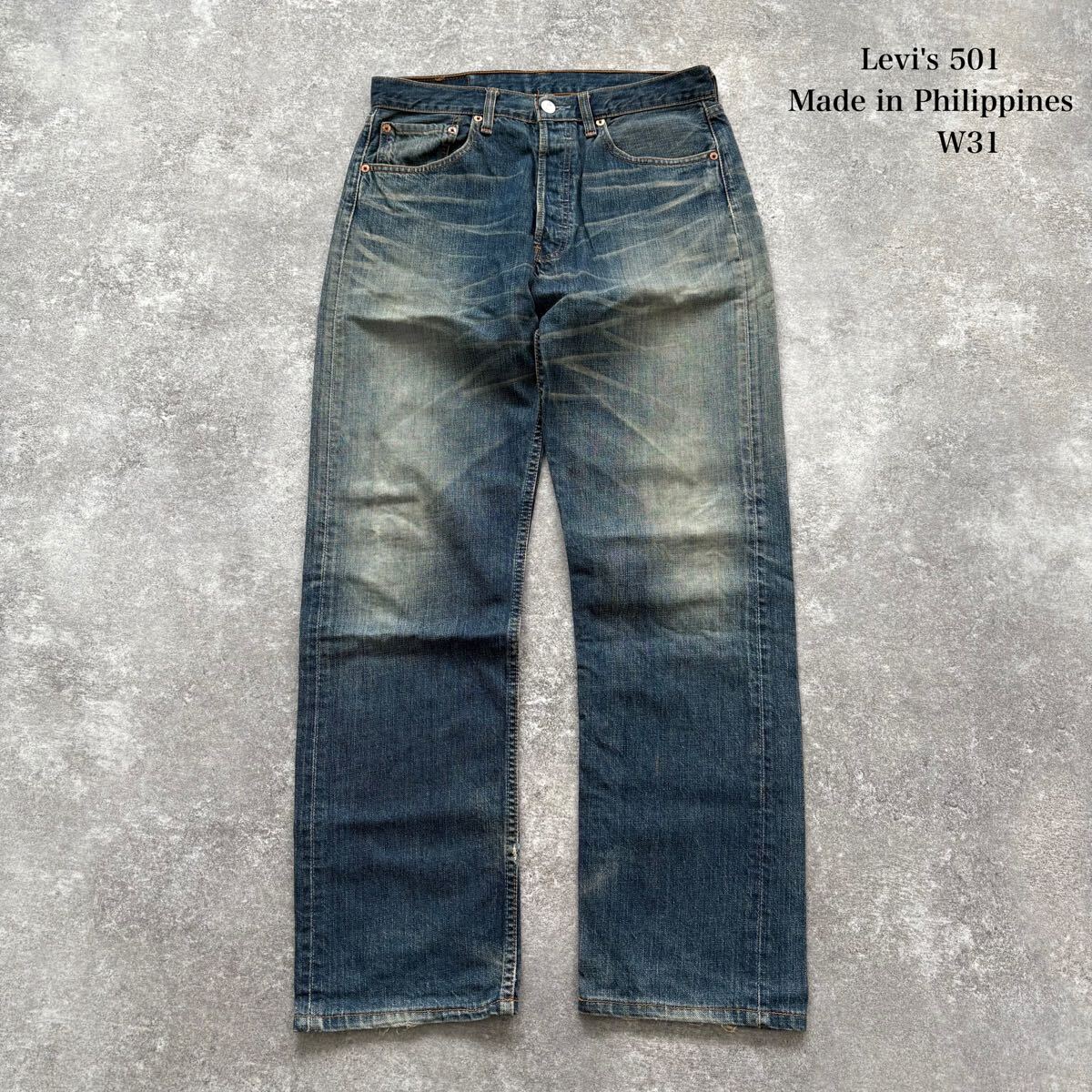Levi's】リーバイス デニムパンツ ジーンズ フィリピン製 コーン Levi's】リーバイス デニムパンツ ジーンズ フィリピン製 コーン
