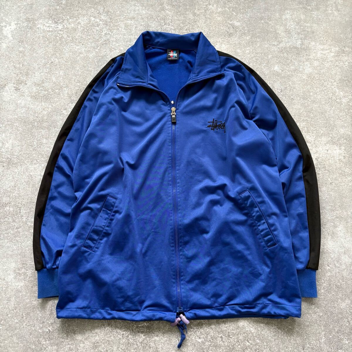 stussy】90s オールドステューシー トラックジャケット ジャージ stussy】90s オールドステューシー トラックジャケット ジャージ