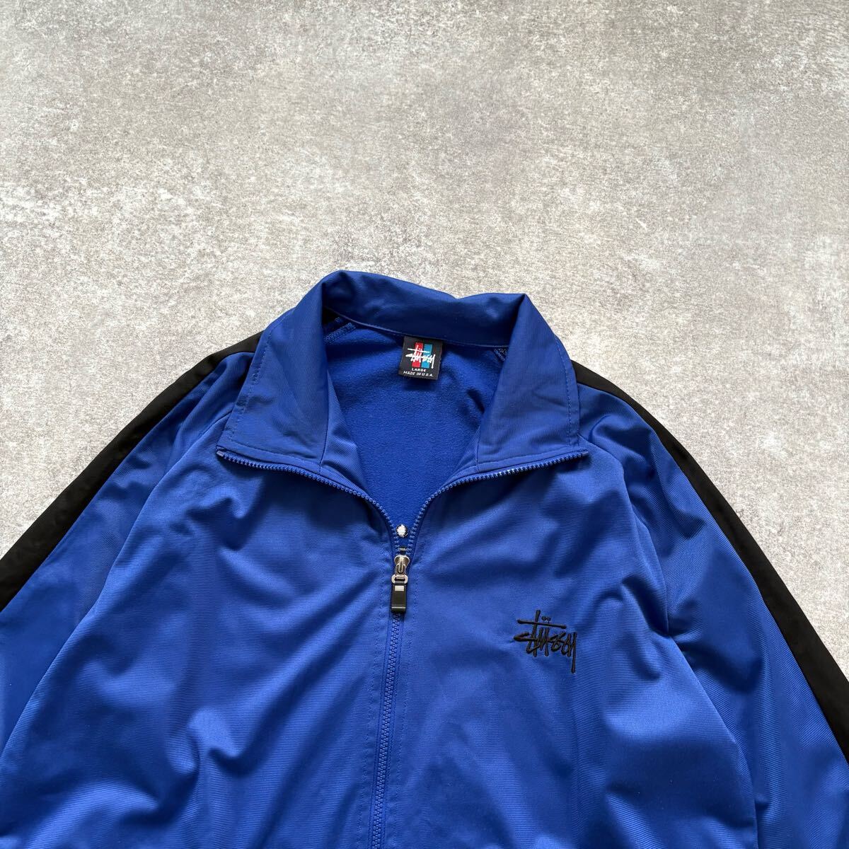 stussy】90s オールドステューシー トラックジャケット ジャージ stussy】90s オールドステューシー トラックジャケット ジャージ