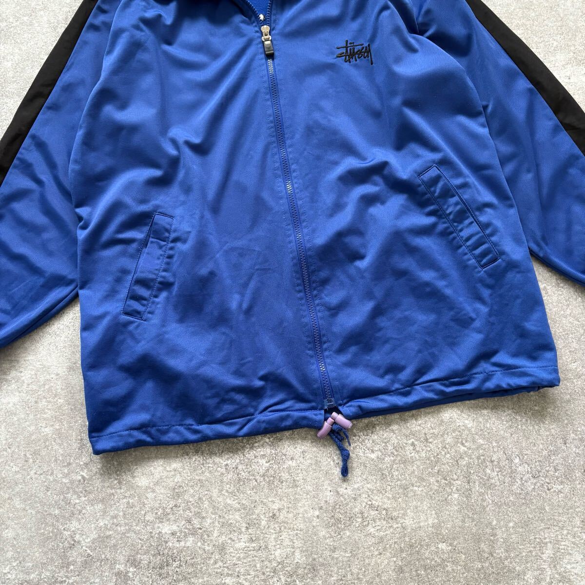 stussy】90s オールドステューシー トラックジャケット ジャージ stussy】90s オールドステューシー トラックジャケット ジャージ