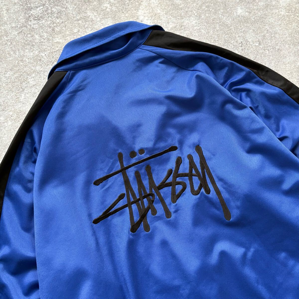 stussy】90s オールドステューシー トラックジャケット ジャージ stussy】90s オールドステューシー トラックジャケット ジャージ