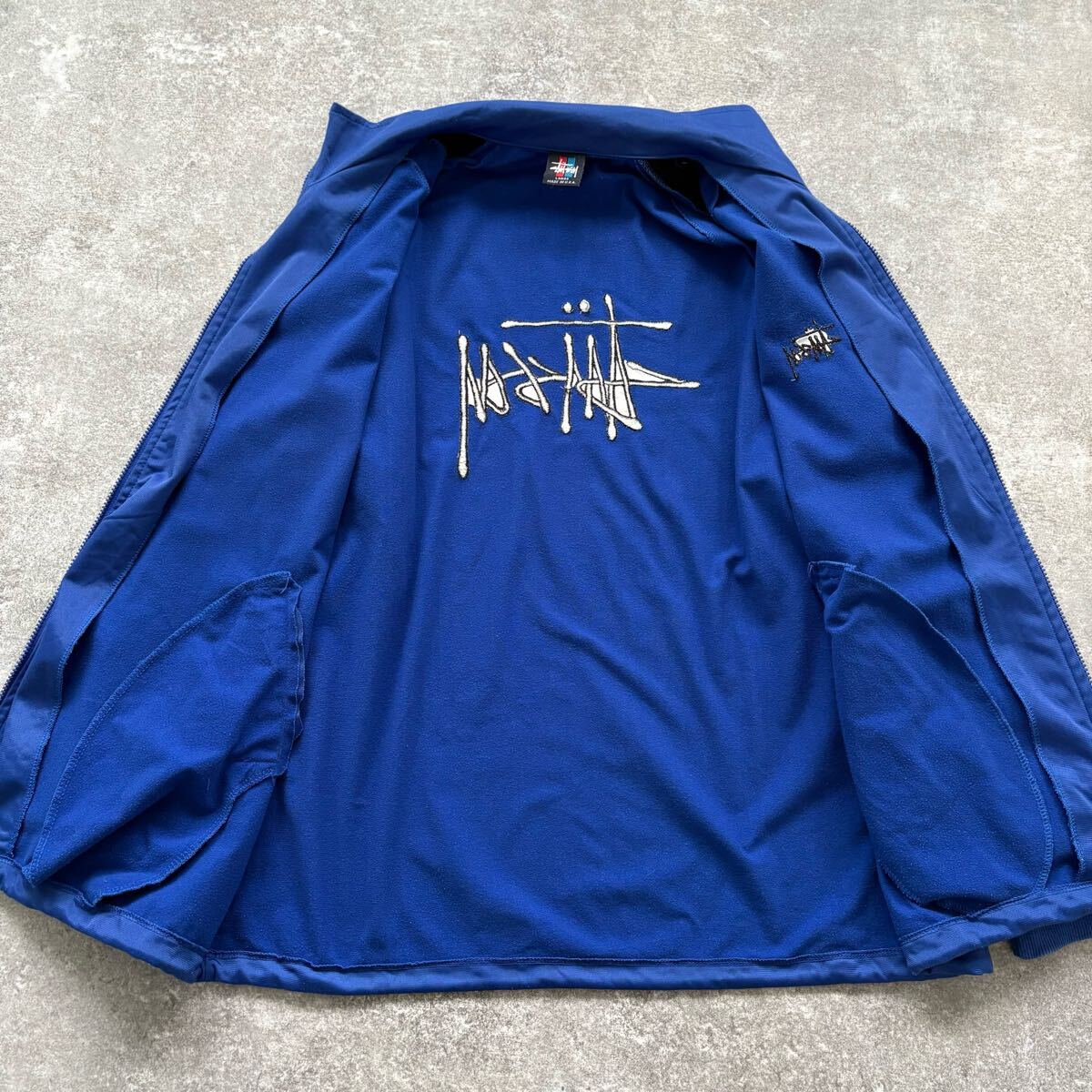 stussy】90s オールドステューシー トラックジャケット ジャージ stussy】90s オールドステューシー トラックジャケット ジャージ