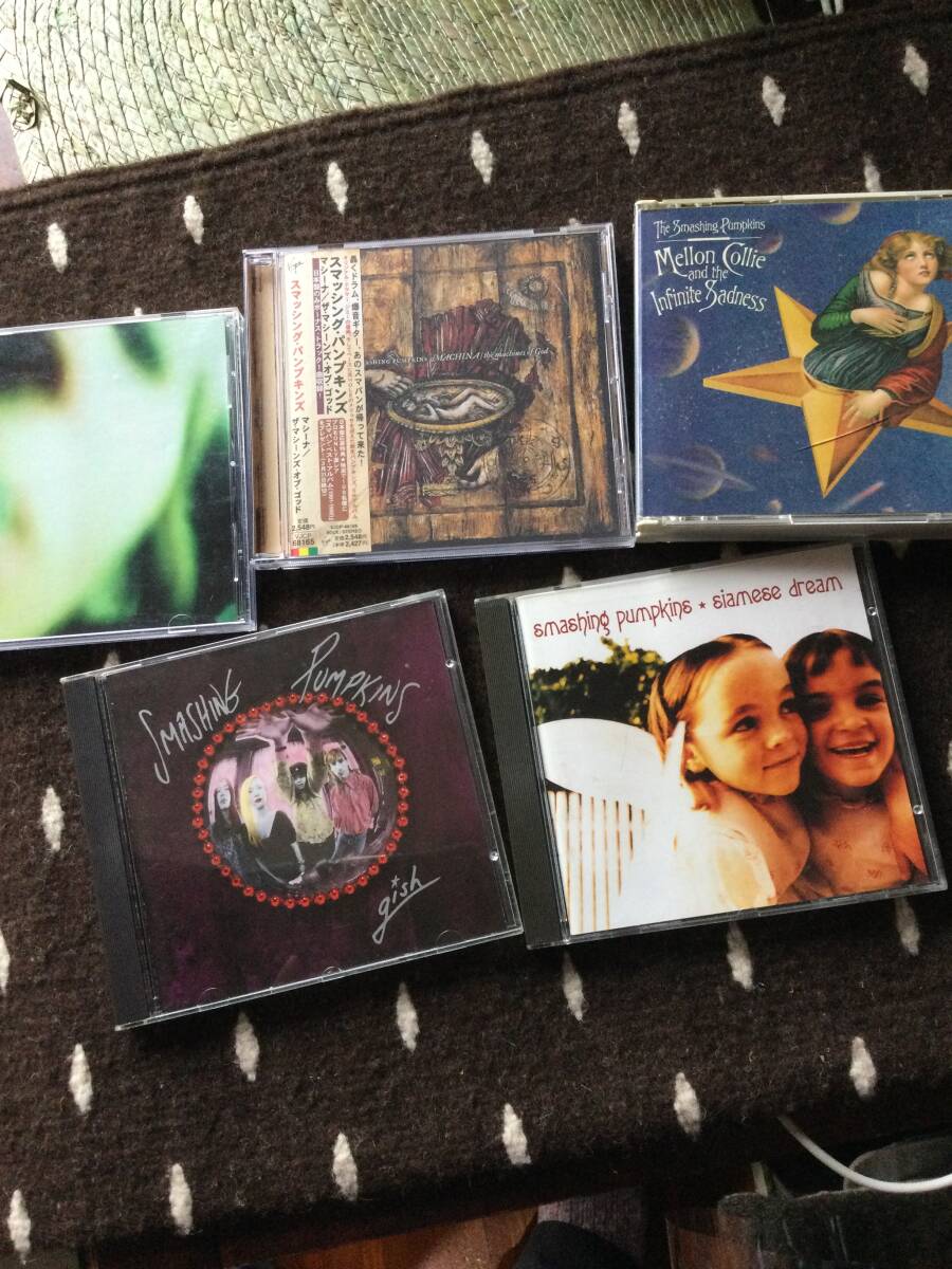 5枚SET 国内盤 3枚 輸入盤 2枚 CD 解説 対訳 スマッシングパンプキンズ The Smashing Pumpkins