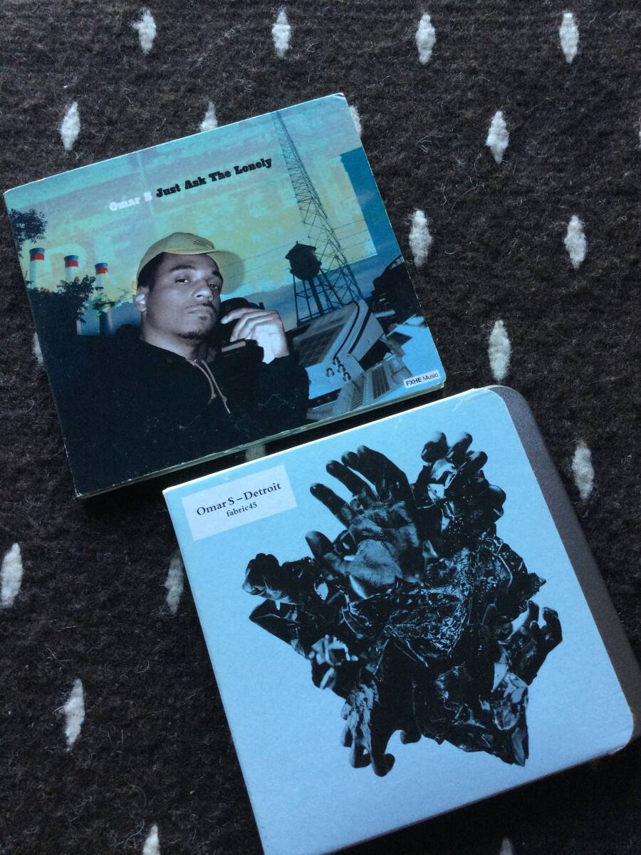 2枚SET 国内盤 輸入盤 CD 解説 対訳 OMAR-S デトロイトテクノ FXHE RECORDS
