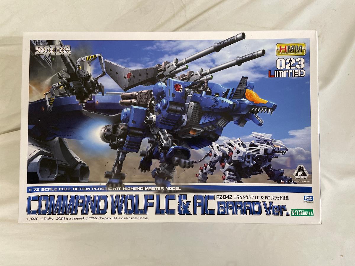 未開封】1/72 ZOIDS コマンドウルフLC&AC バラッド仕様 【第50 未開封】1/72 ZOIDS コマンドウルフLC&AC バラッド仕様 【第50