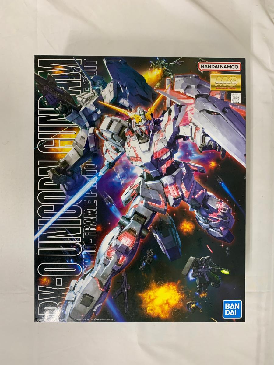 【未開封】MG 機動戦士ガンダムUC ユニコーンガンダム 1/100スケール 色分け済みプラモデル