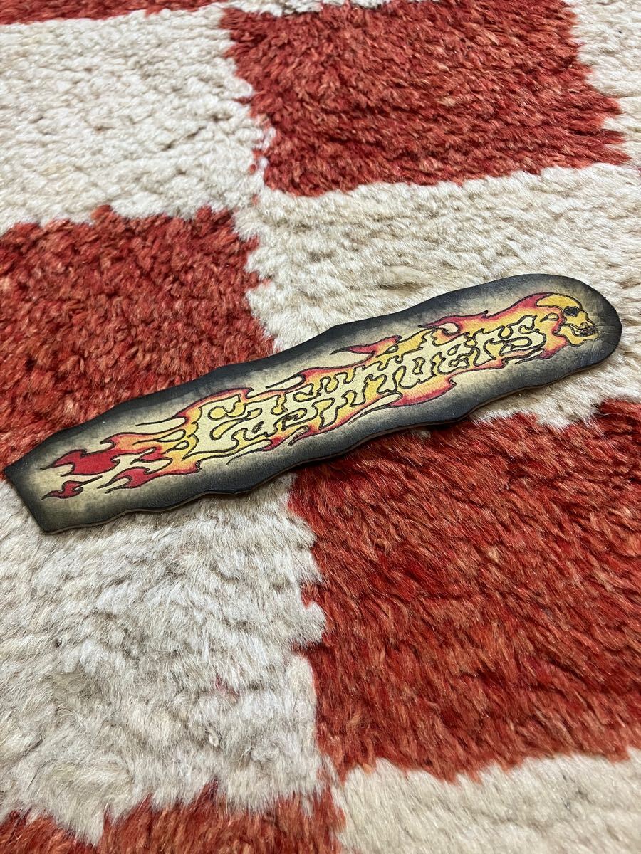Vintage Easy riders leather patch ビンテージ　ヴィンテージ　イージーライダース　革パッチ　ディアスキン　パッチ　ワッペン