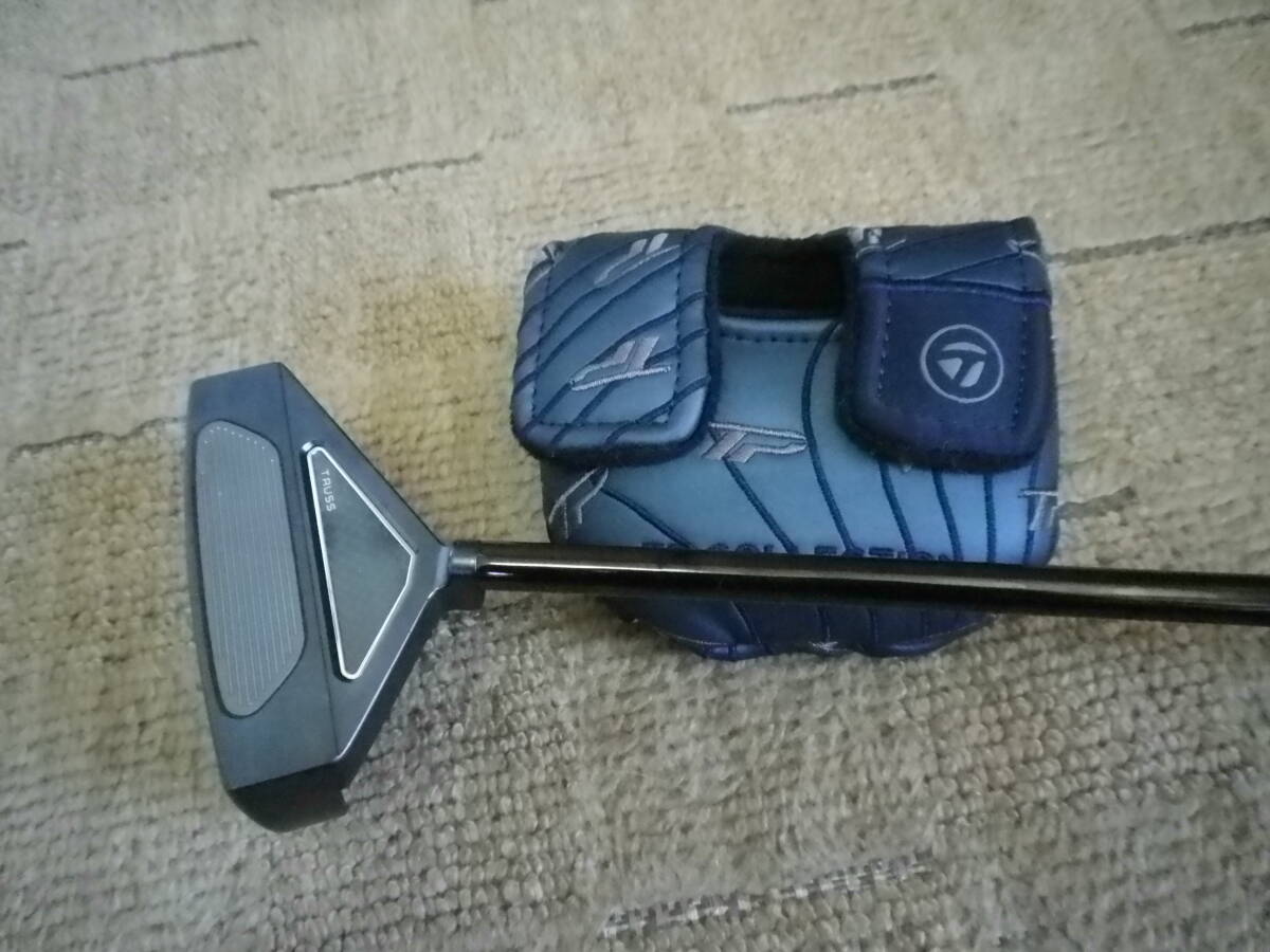 ★TaylorMade TP TRUSS MID NIGHT BLUE M4TC パター［34インチ］使用僅か。美品★