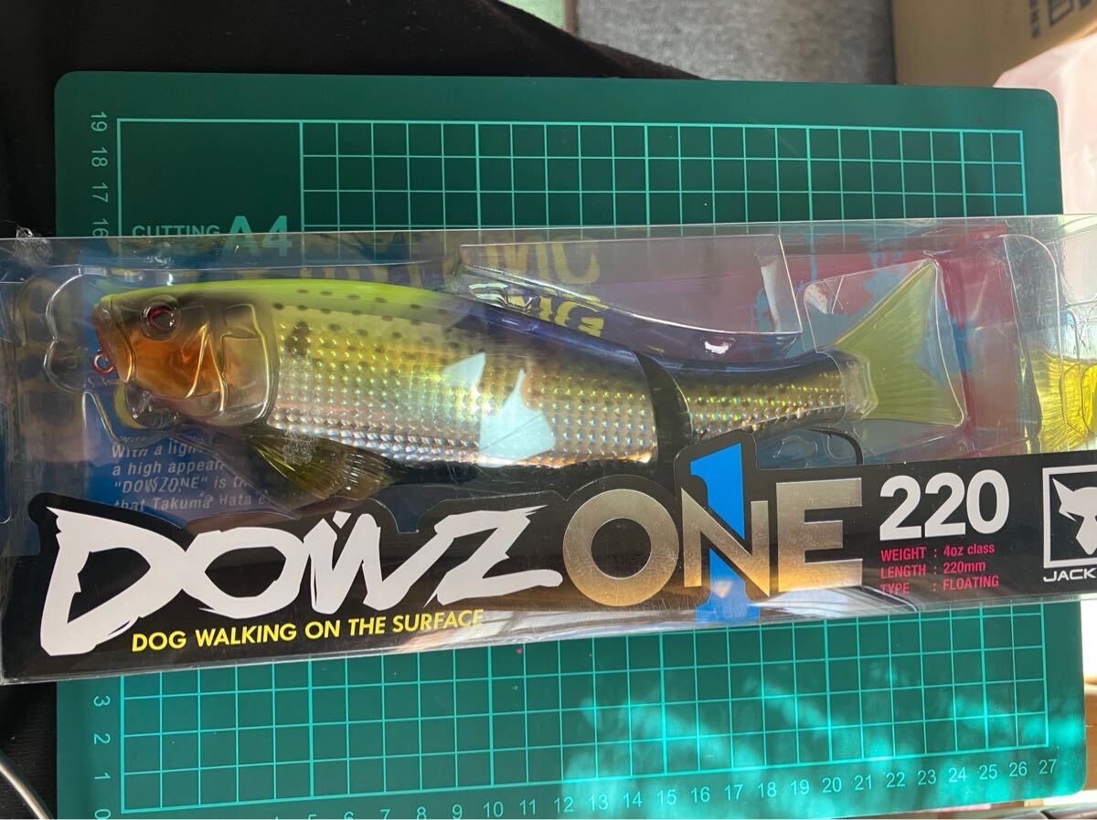 早い者勝ち！ジャッカル ダウズワン 220 マルハタチャートヘッドコノシロ シーバス 青物 アカメ GT ヒラマサ シイラ バス