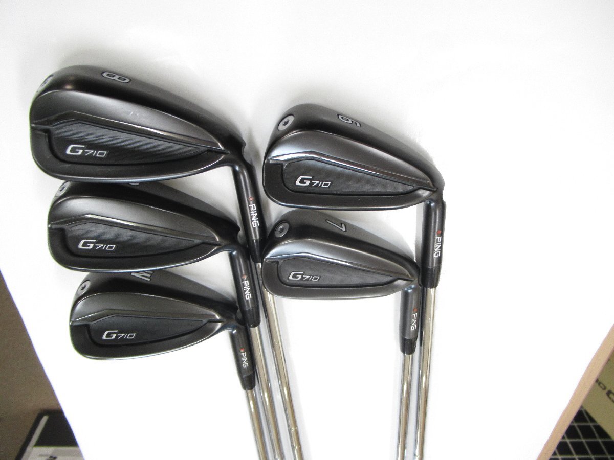 円高還元 中古◆ピン PING G710 #6~W 5本セット◆N.S.PRO モーダス MODUS3 TOUR105(S)、レッドドット その他