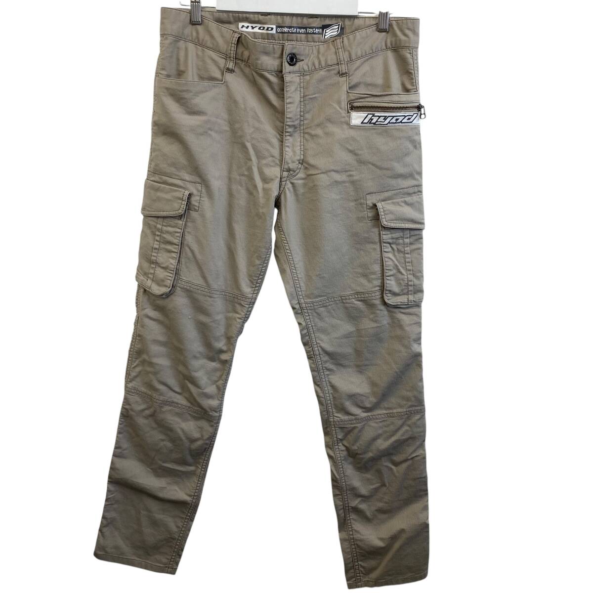 【美品】 HYOD ヒョウドウ カーゴパンツ SPORTS DENIM 34サイズ 15556-60