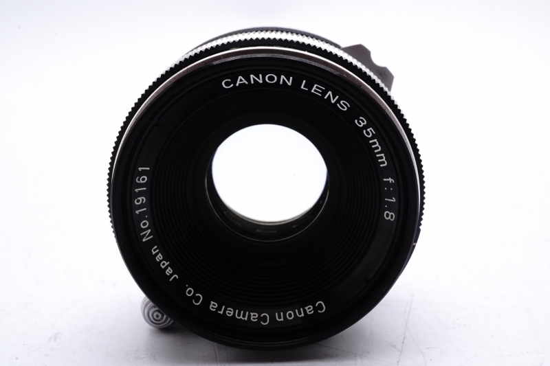 ★希少美品★ Canon 35mm F1.8 L39 ライカ Lマウント スクリューマウント キヤノン Leica L Mount Screw キレイ 完動 ◆199
