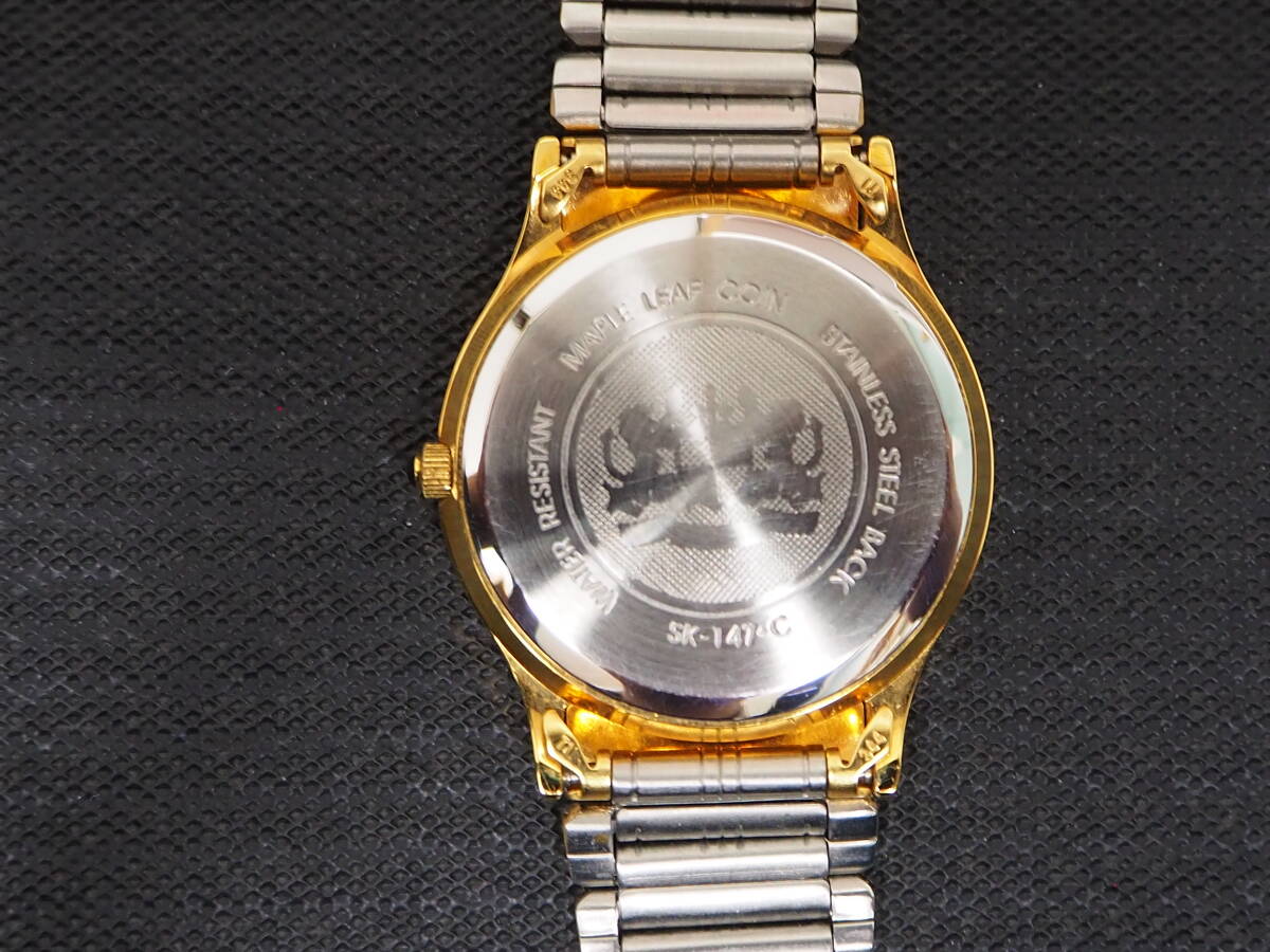 ELGIN エルジン FK-648-S メイプルリーフコイン FINE GOLD 1