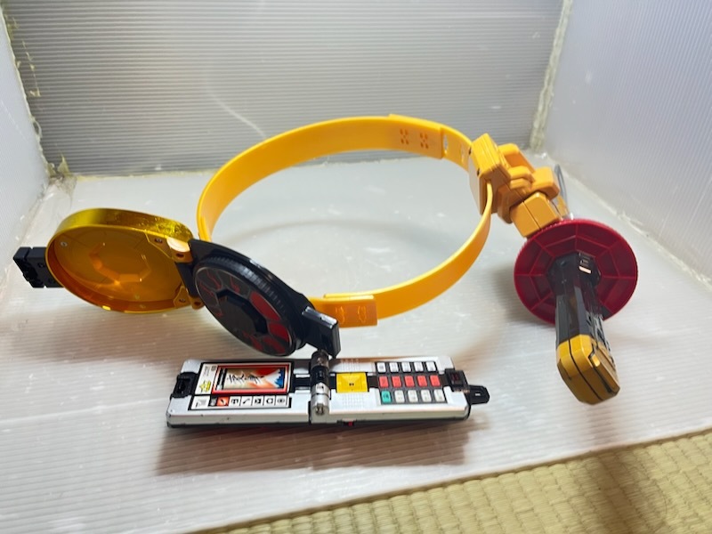 侍戦隊シンケンジャー 秘伝再生刀 シンケンマル&秘伝バックルセット 変身携帯 ショドウフォン付き