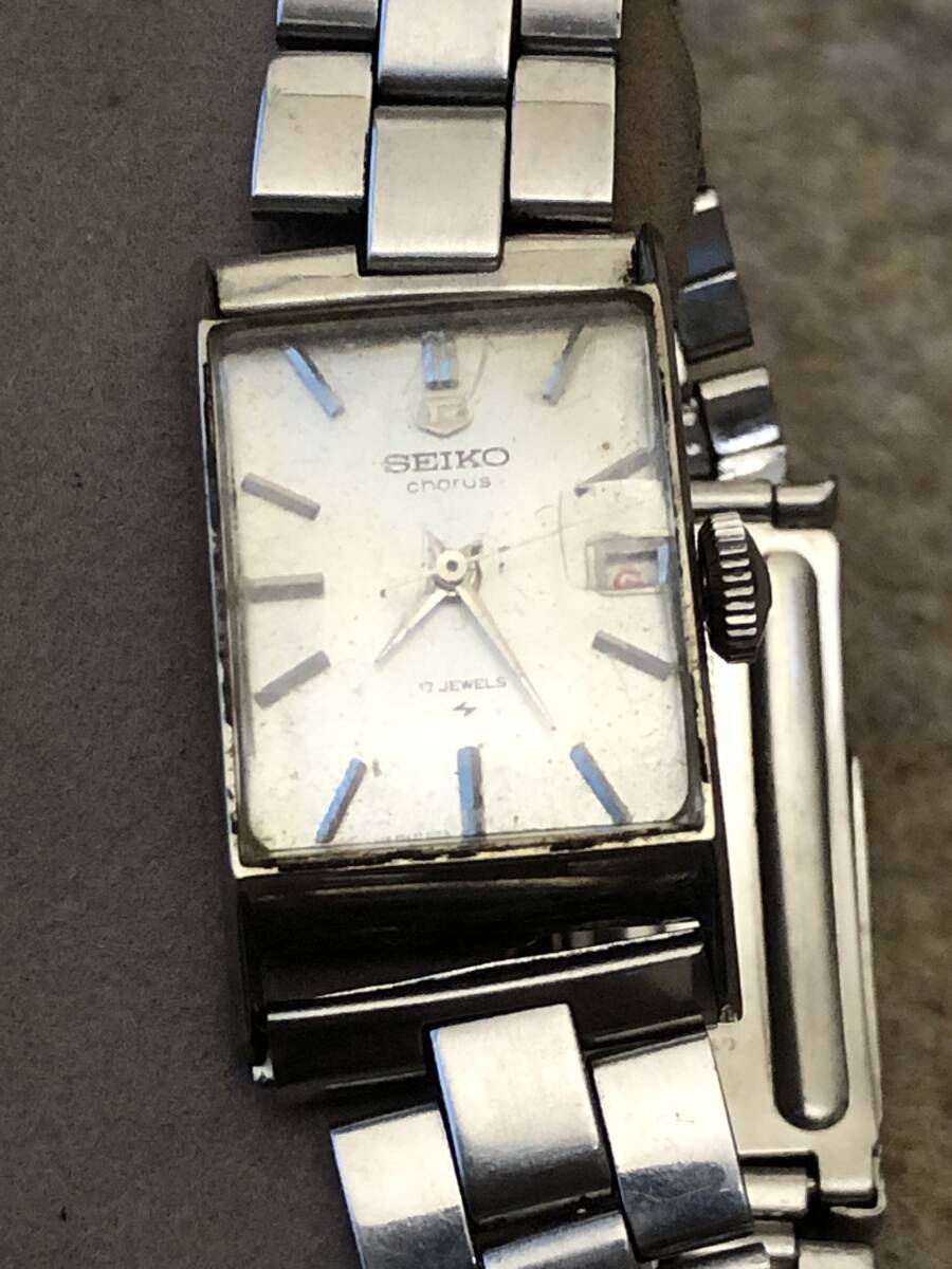 SEIKO Chorus 17Jewels 2118-3220　動作不明　現状渡し