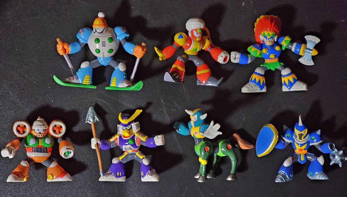 カプコン ロックマン6 ダイナミックバトル ボスフィギュア7体 カプコン ロックマン6 ダイナミックバトル ボスフィギュア7体