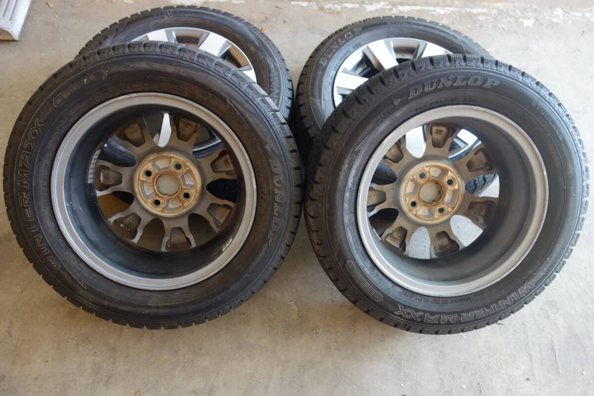 バリ山?2021年制?ダンロップ?WINTER MAX?185/65R15?スタッドレスタイヤ＋ホンダ?フリード純正ホイール