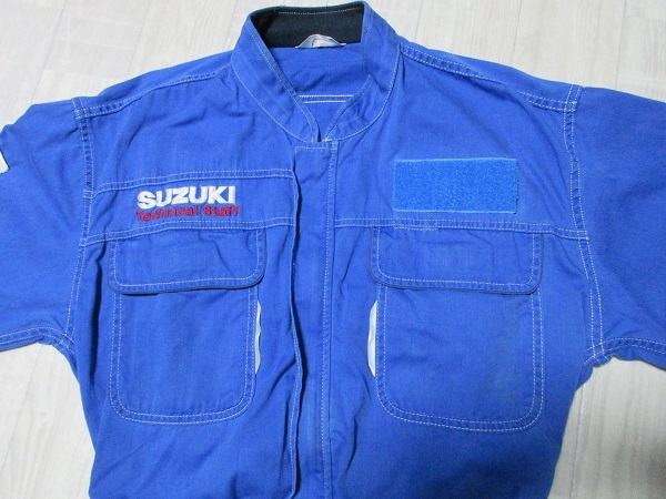 非売品 》 レア 貴重 【スズキ・SUZUKI】作業服 長袖メカニック 非売品 》 レア 貴重 【スズキ・SUZUKI】作業服 長袖メカニック