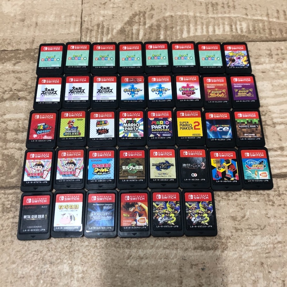 【2024年新作】 08w5780☆1円~ Nintendo Switch スイッチ ソフトのみ まとめ ニンテンドースイッチソフト