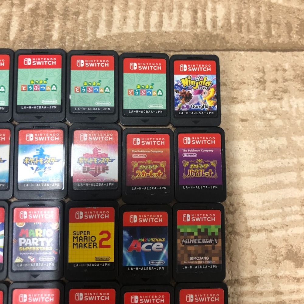 2024最新のスタイル 08w5780☆1円~ Nintendo Switch スイッチ ソフトのみ まとめ ニンテンドースイッチソフト