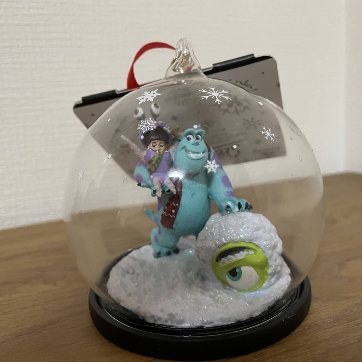 ディズニーストア　モンスターズインク　クリスマス　オーナメント