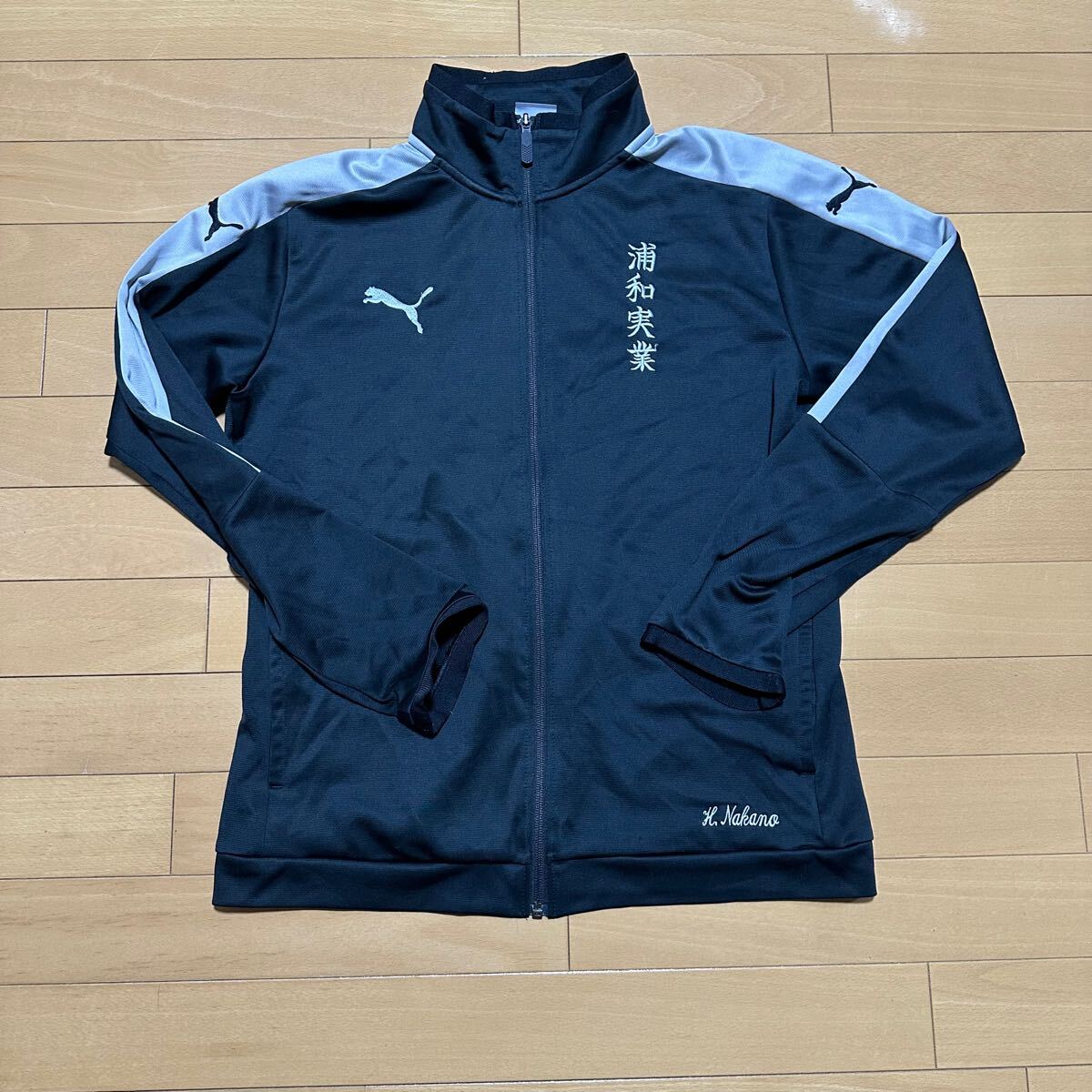 レア☆】Puma プーマ 埼玉 浦和実業高校 サッカー部 ジャージ レア☆】Puma プーマ 埼玉 浦和実業高校 サッカー部 ジャージ