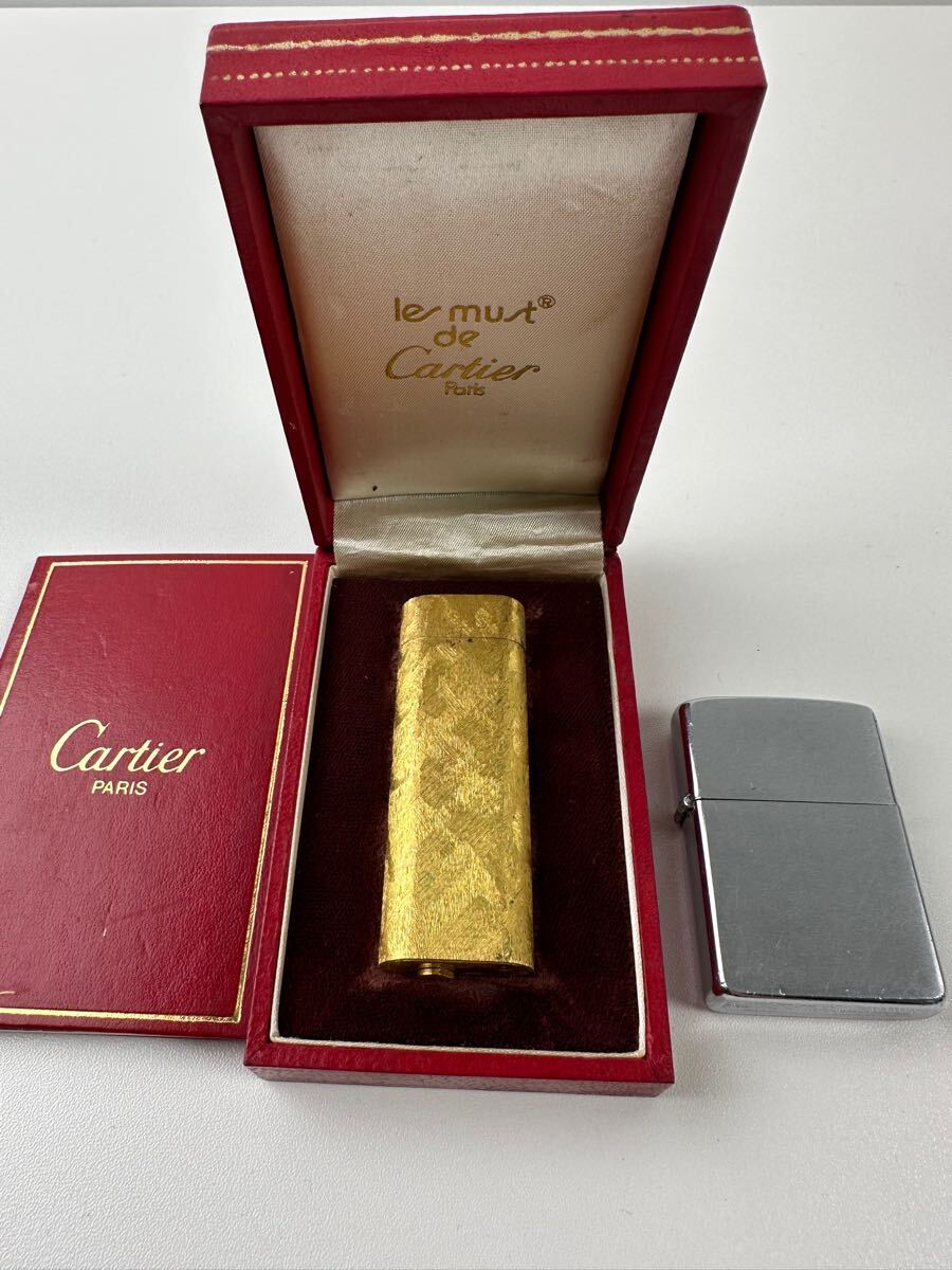 1/36ES】 Cartier カルティエ zippo ジッポ ガスライター オイル 1/36ES】 Cartier カルティエ zippo ジッポ ガスライター オイル