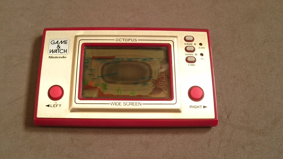 任天堂 GAME&WATCH OCTOPUS