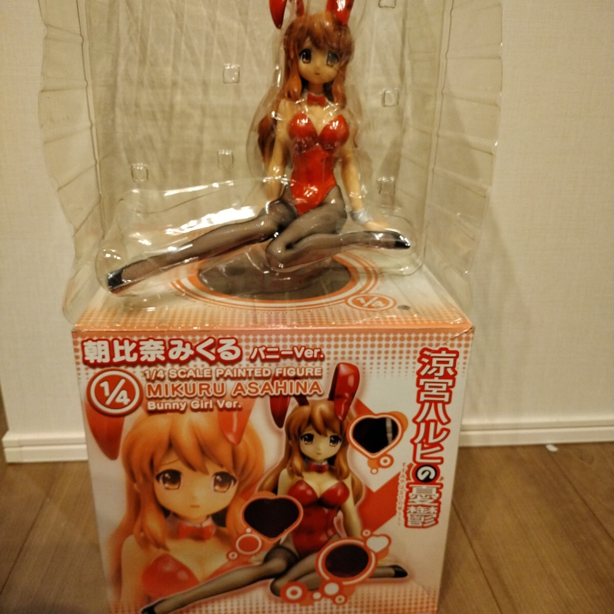 朝比奈みくる バニーガールVer. 涼宮ハルヒの憂鬱 1/4 在れ PVC 朝比奈みくる バニーガールVer. 涼宮ハルヒの憂鬱 1/4 在れ PVC
