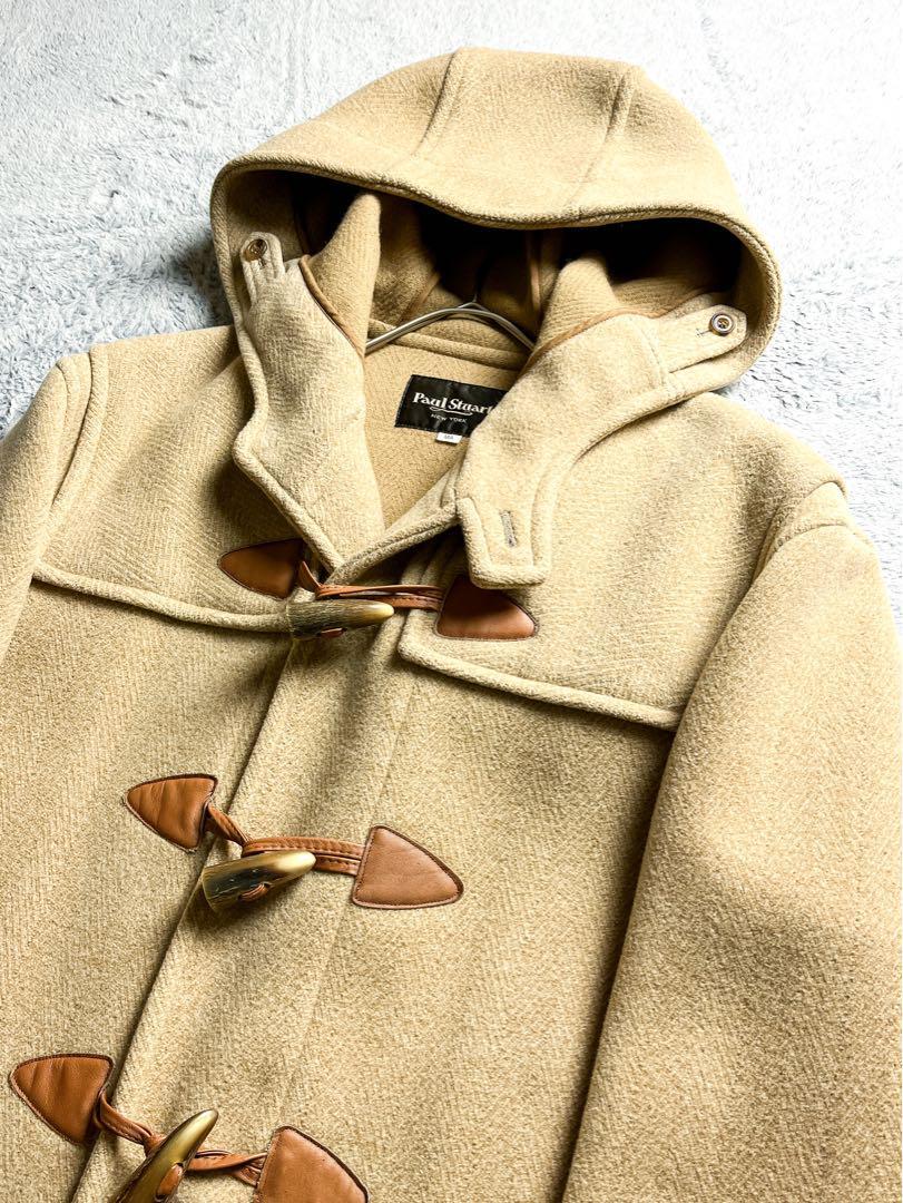 [Paul Stuart] paul (pole) Stuart "в елочку" длинный полупальто "даффл коут" M