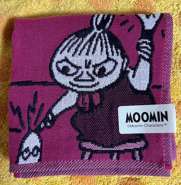 ムーミン　ミィ　ハンカチ　ローズ3434