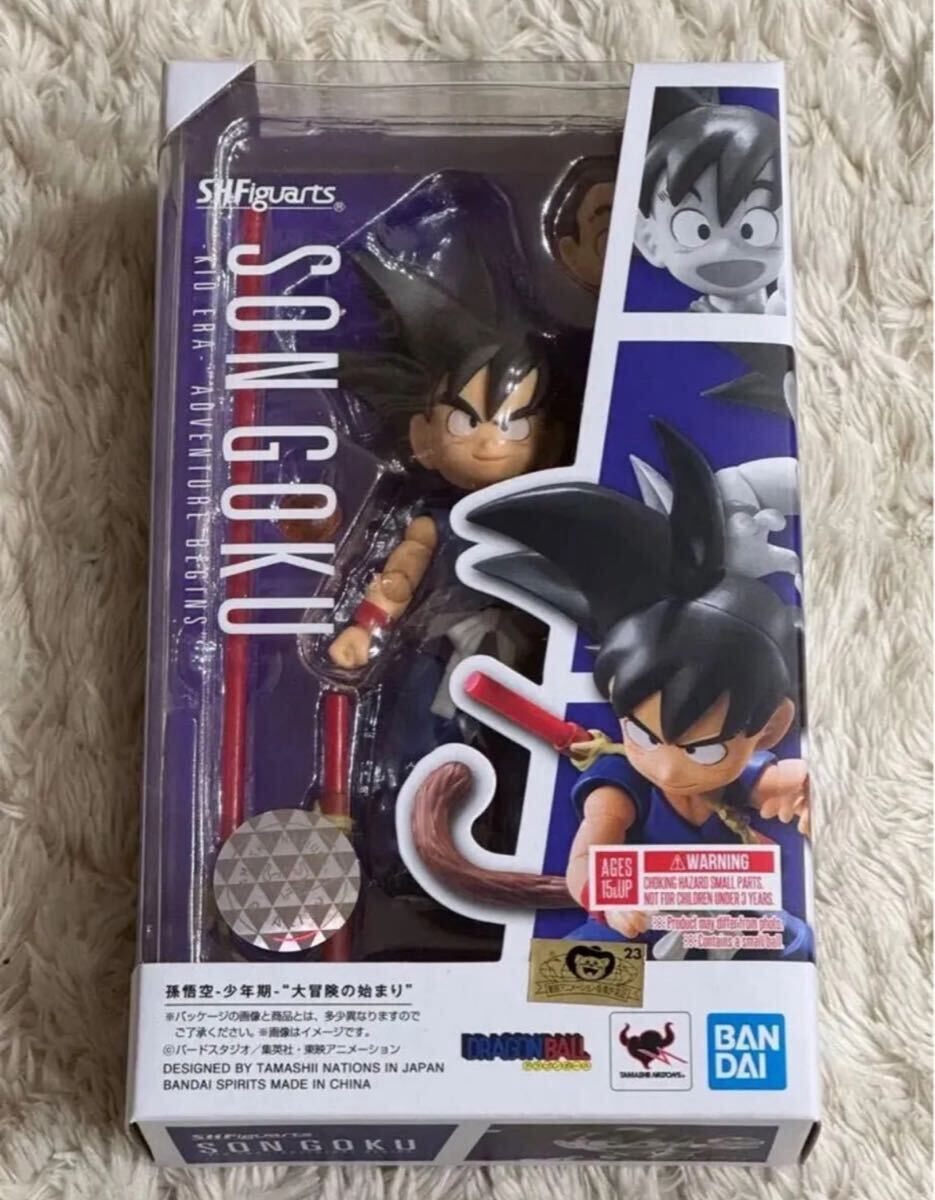 未開封新品 S.H.Figuarts フィギュアーツ ドラゴンボール 孫悟空 少年期 大冒険の始まり / SMSP BWFC 一番くじ