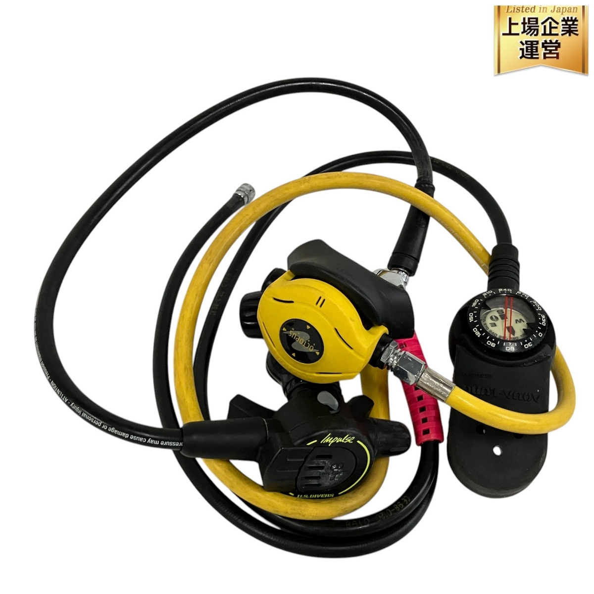 aqua lung アクアラング 232 BAR MAX レギュレーター ダイビング器材 ジャンク B9607659