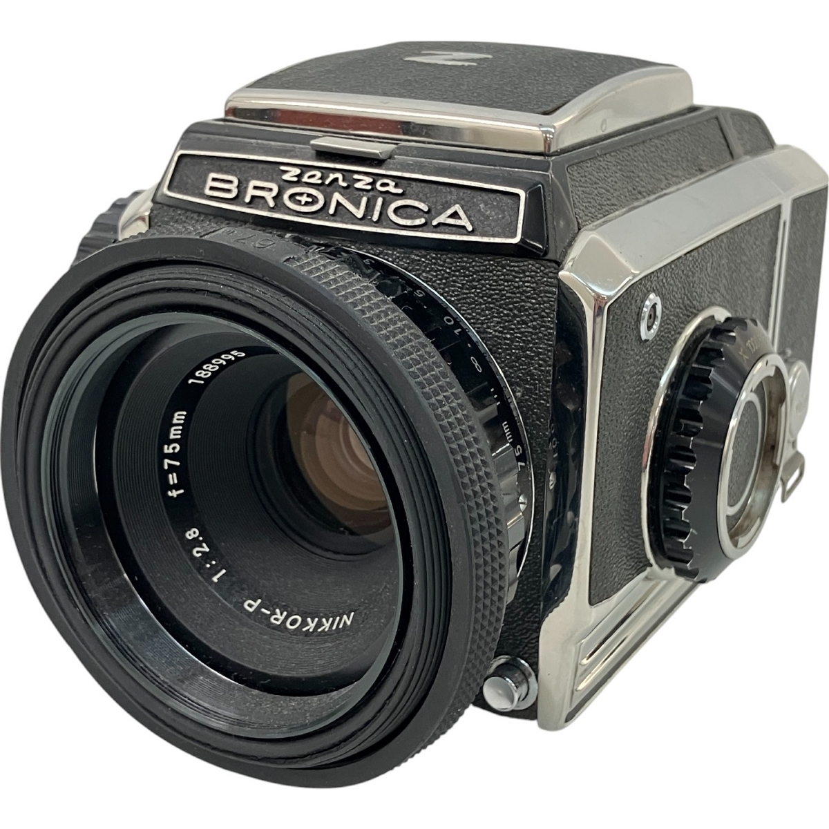 ZENZA BRONICA Nikon NIKKOR-P 2.8 75mm フィルムカメラ レンズ ZENZA BRONICA Nikon NIKKOR-P 2.8 75mm フィルムカメラ レンズ