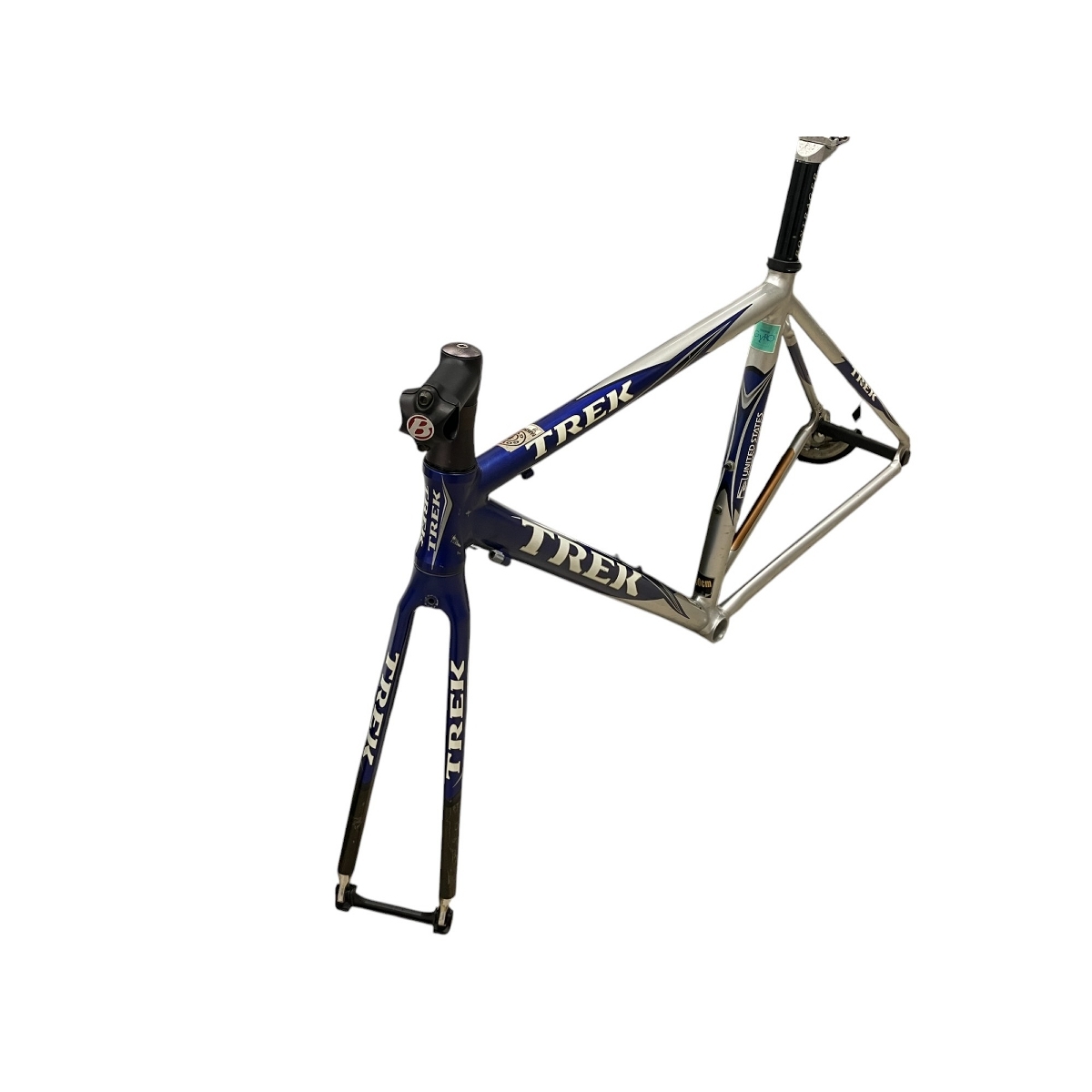 TREK 1400 USPS ステム シートポスト 付属 Bontrager ロードバイク トレック ボントレガー USA製 中古 O9640190 TREK 1400 USPS ステム シートポスト 付属 Bontrager ロード
