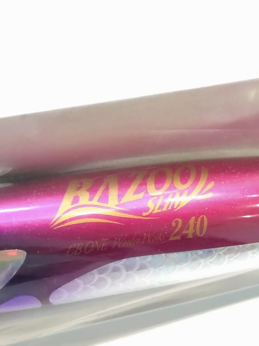 CBONE シービーワン CBワン BAZOO SLIM 240 バズースリム 240 CB CBONE シービーワン CBワン BAZOO SLIM 240 バズースリム 240 CB