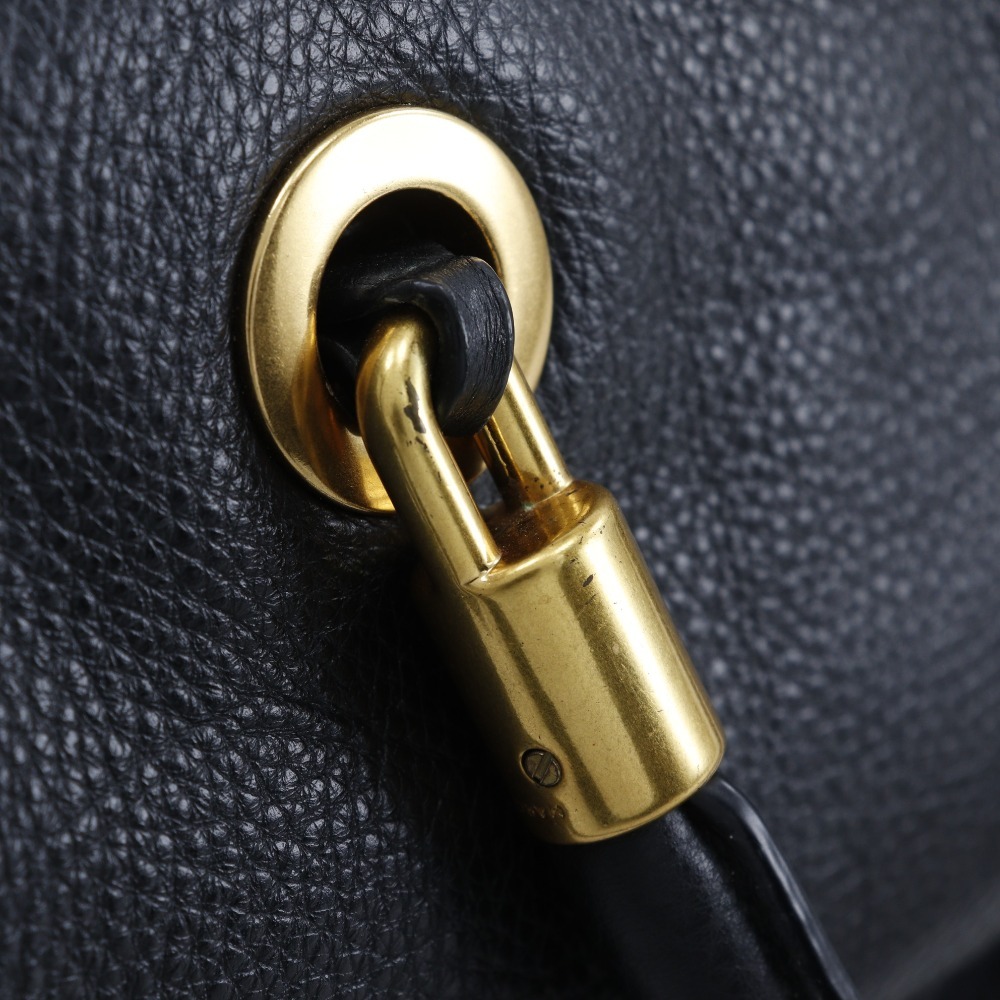 MARC BY MARC JACOBS マークバイマークジェイコブス 2WAYショルダー M0007537 ハンドバッグ レザー 黒 レディース【I211723194】中古