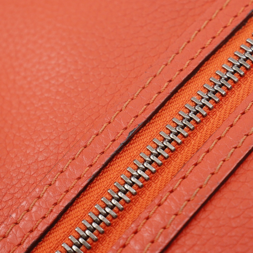 CELINE セリーヌ ラゲージ マイクロショッパー ハンドバッグ レザー 赤 レディース【H220924891】中古