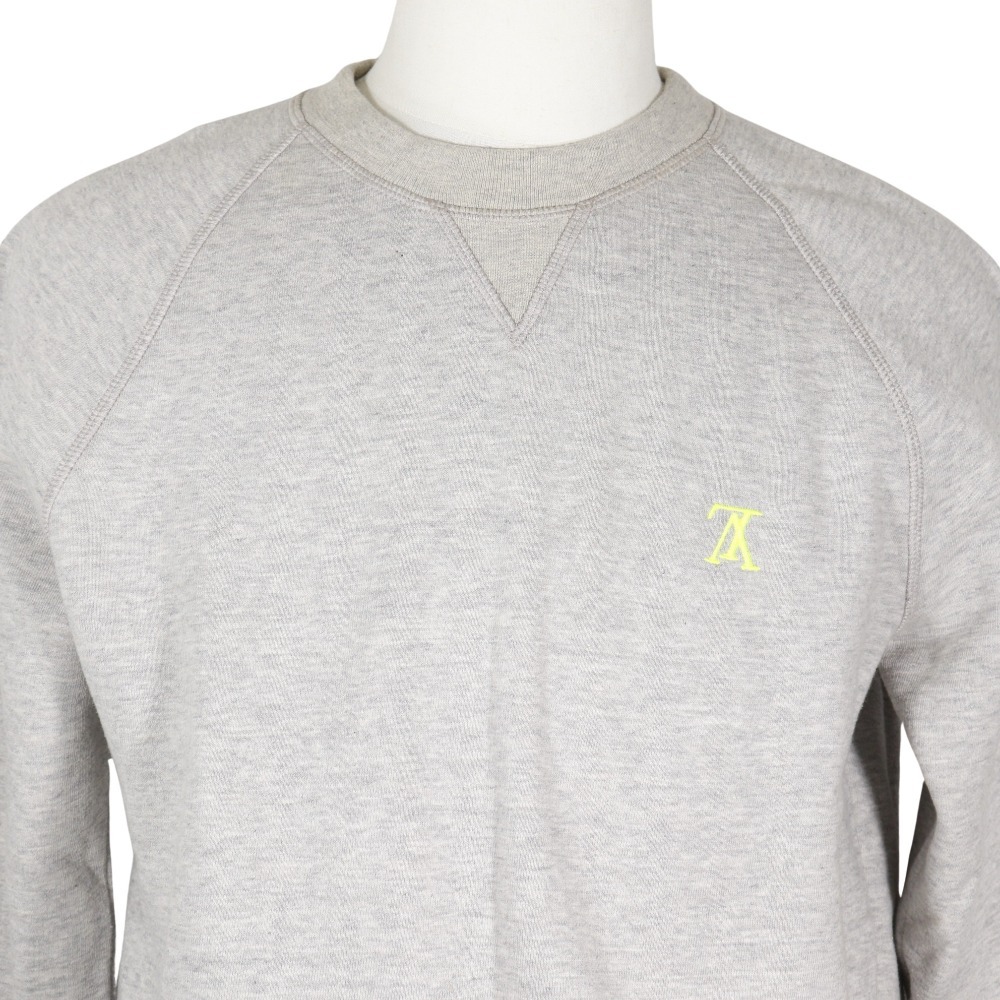 LOUIS VUITTON ルイ?ヴィトン アップサイドダウン トレーナー 18AW スウェット コットン グレー メンズ【R110625014】中古